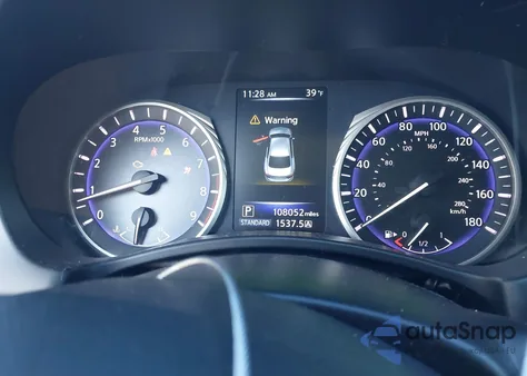 2015 Infiniti Q50 z USA, uszkodzony, nr VIN JN1BV7APXFM342302